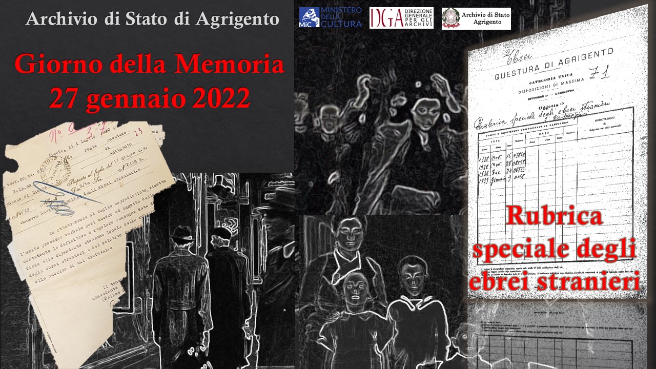 Rubrica speciale degli ebrei stranieri